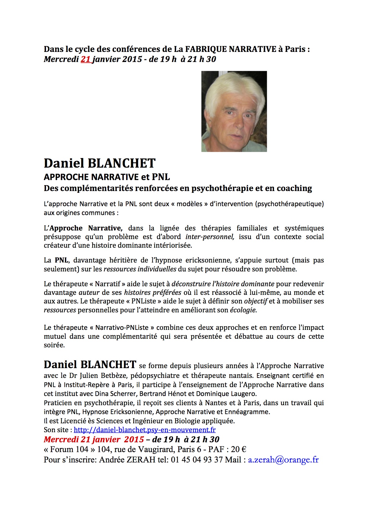 Daniel. BLANCHET