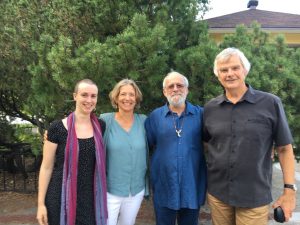 Les narrative Four : Charlotte Crettenand, Peggy Sax, David Epston et André Grégoire à Montréal la semaine dernière